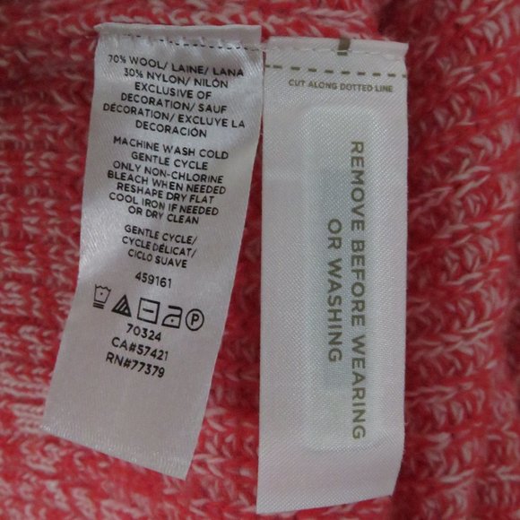 Ann Taylor* Women's Long Sleeve Boat Neck Straight Hem Keyhole Back Sweater~ XL - Picture 5 of 13